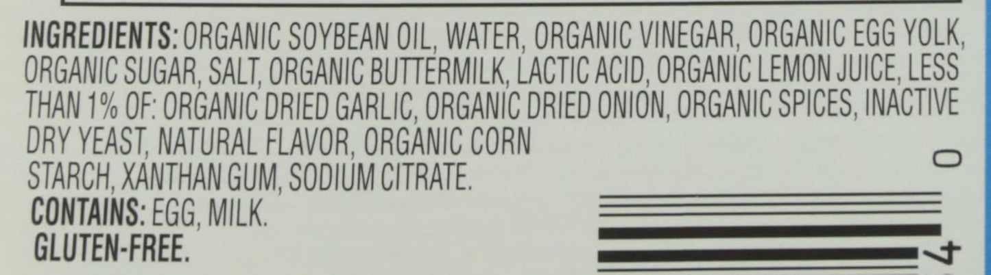 Hidden Valley Original Ranch Organic Salad Dressing & Topping, Gluten Free - 16 Ounce Bottle (Package May Vary)