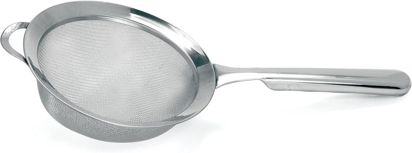 Norpro, 5" KRONA Stainless Steel Double Mesh Strainer, 5", as shown