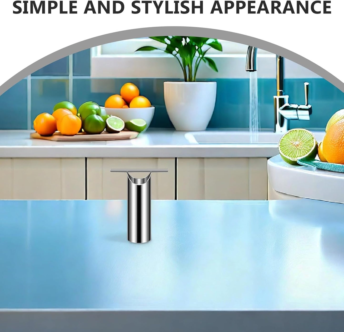 VOSAREA Watermelon Puncher Cutter Stainless Steel,melon Opener Cutter Watermelon Tool Pineapple Tool Fruit Slicer Water Melon Silver