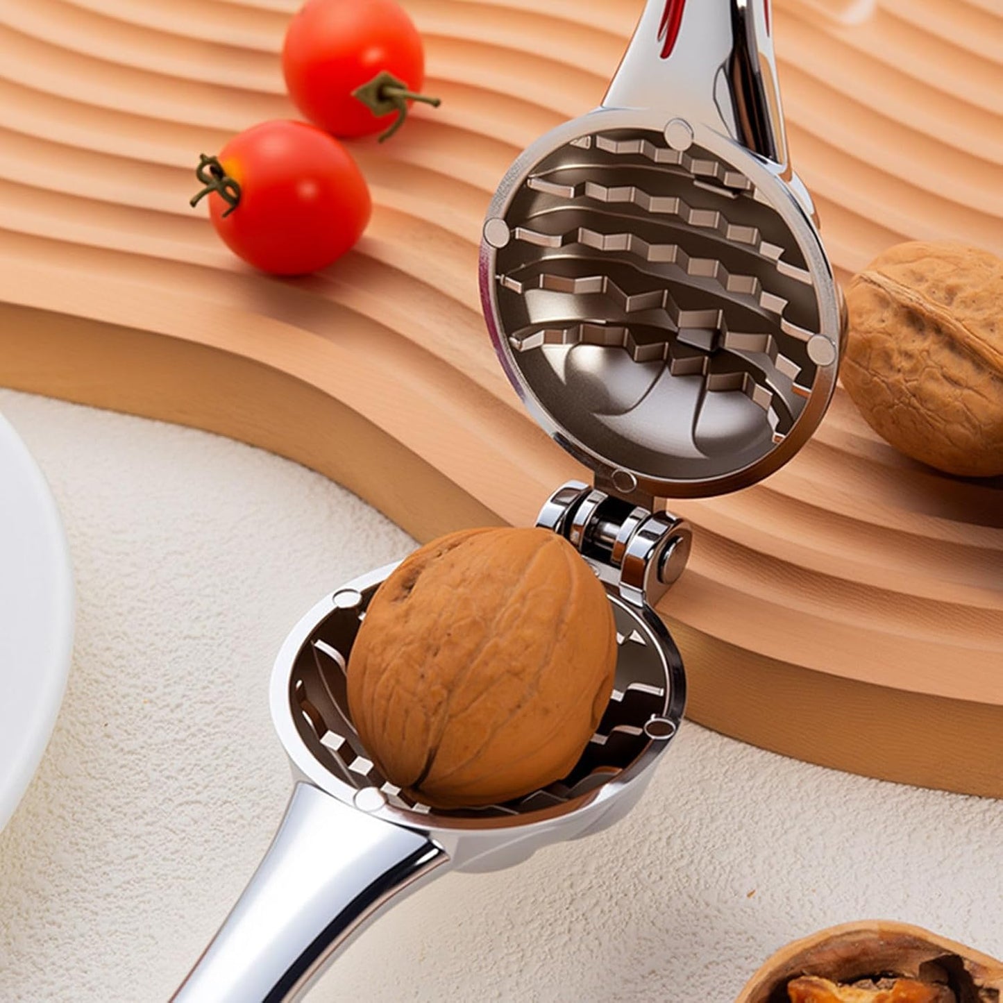 Chestnut Cutter Tool Chestnut Peeler Aluminum Alloy Chestnut Opener Chestnut Cracker Quick Clip Chestnut Sheath Cutter Nut Cracker Sheller Kitchen Tool Machine 304 Stainless Steel Blade