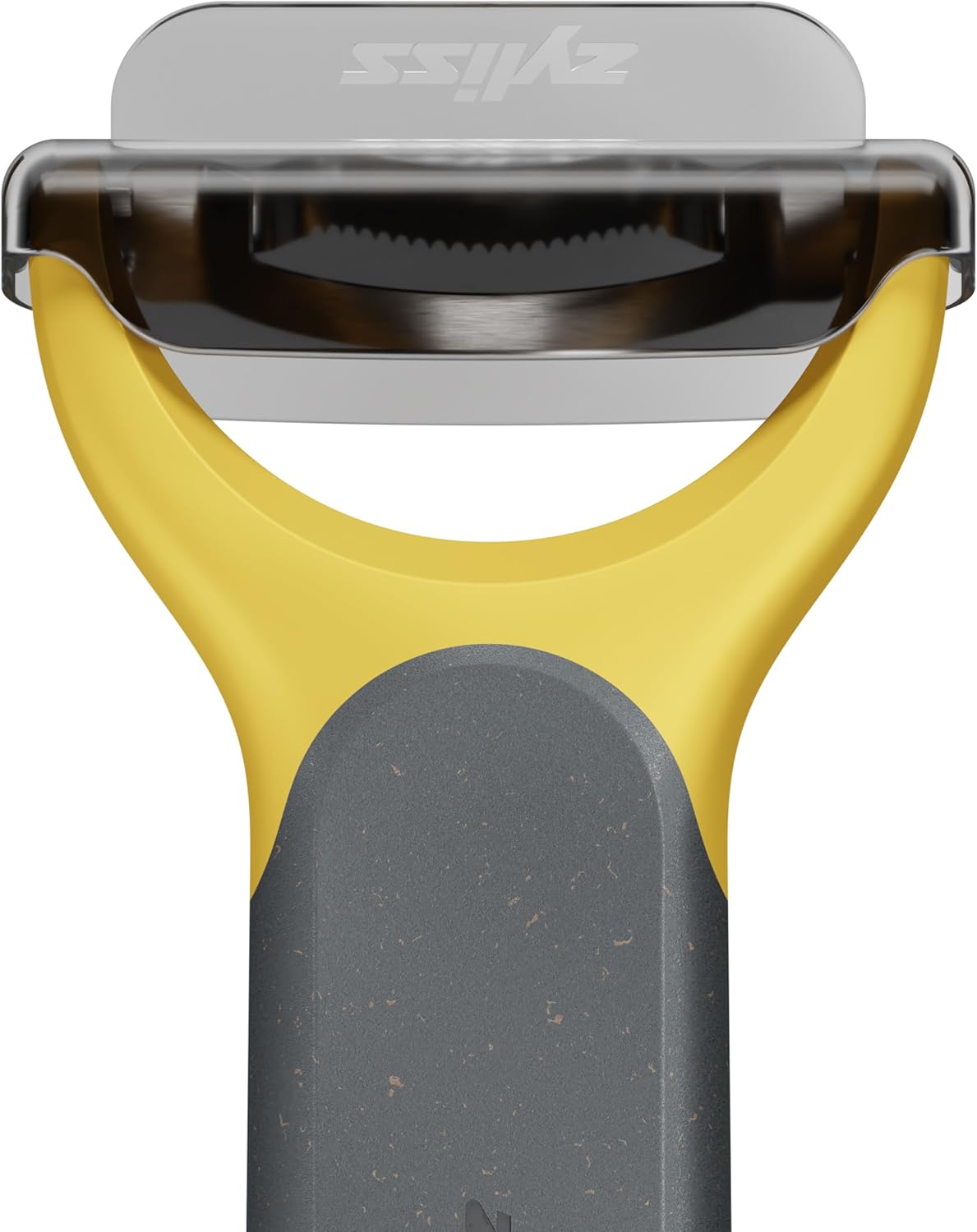 Zyliss Corn Stripper – Extra Sharp Corn on the Cob Stripper Tool & Kernel Remover with Stainless Steel Serrated Blade – Ergonomic Handle – Dishwasher Safe – Yellow/Black
