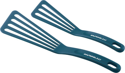 Rachael Ray Tools & Gadgets 2-Piece Nylon Spatula Set, Orange - 51211