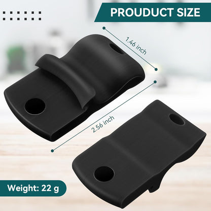 2 Pack Canning Jar Opener with Magnets, Mason Jar Opener For Canning Lids, Regular and Wide Mouth Lids, Powerful Magnet for Easy Refrigerator Storage, Releases Vacuum Seal– Patent Pending (Blue)