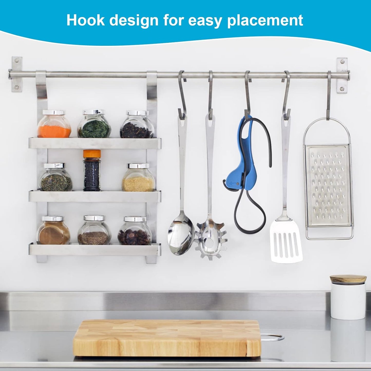 Double-Handle Jar Opener for Seniors, Expert solution for opening large jars (such as kimchi jars), Gifts for Weak Hands with Arthritis, Patent | Kitchen Gadgets, Self-Locking Design