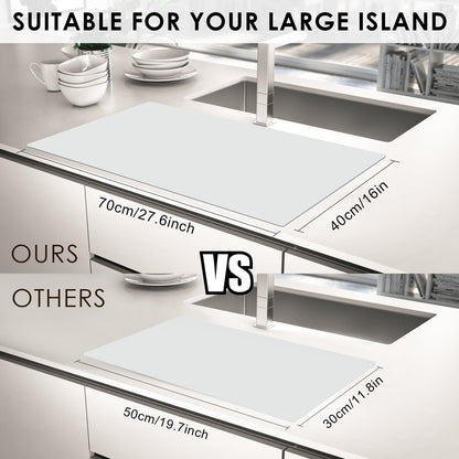 Standard Silicone Mat,Black Baking Mat-Food Grade Kids Dinner Table Placemat Non Slip Counter Mat with Raised Edges Heat Resistant Mat for Air Fryer Nonstick Pastry Dough Mat(1 Pack 23.6'' x 15.7'')