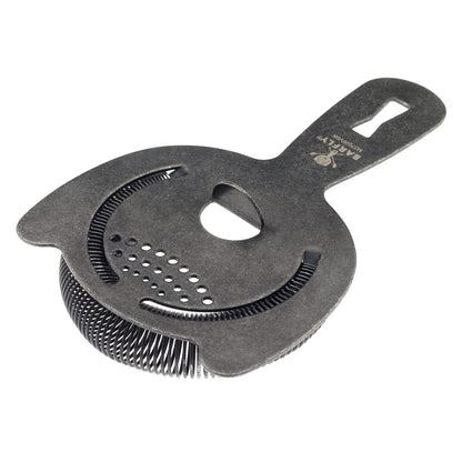 Barfly Fine Mesh Spring Strainer, Black