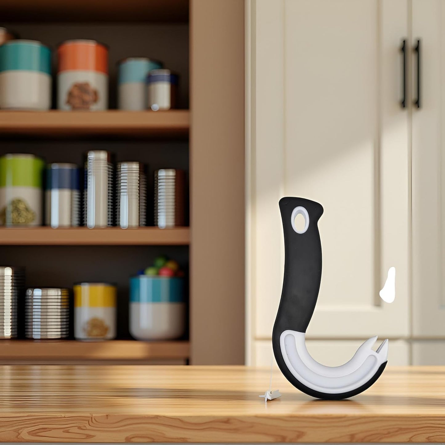 Hand Can Opener Manual, Can Opener for Seniors, Easy Open Ring Pull Can Opener, Convenient to Open Cans Labor-Saving Tools Can be Used for a Variety of Pull-Tab Cans, Manual Can Openers
