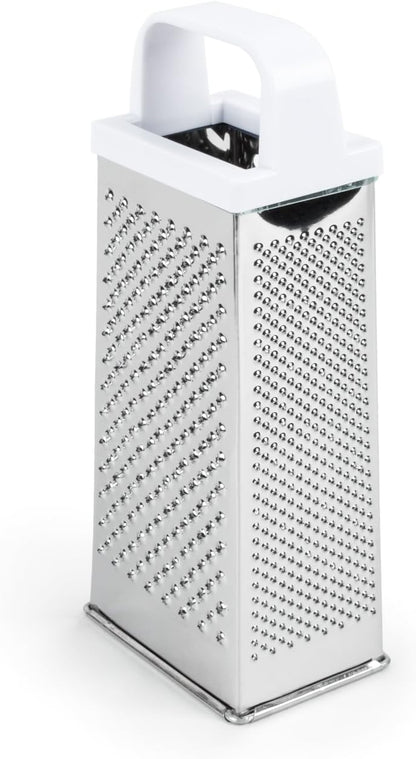 Fox Run 4-Sided Grater, Stainless Steel, 8-Inch