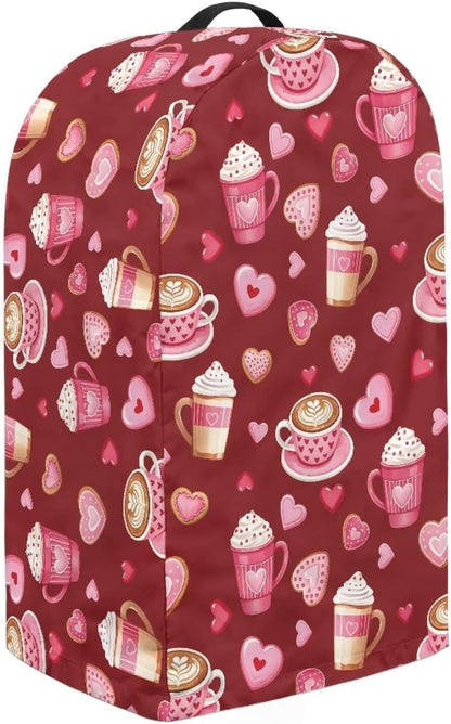 Coffee Pastry Blender Dust Cover with Drawstring Field Stand Mixer or Coffee Maker Cover Anti Fingerprint Polyester Appliance for Home Kitchen Decor