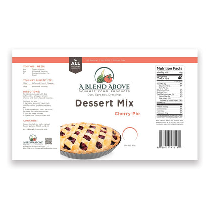 A Blend Above Banana Cream No-Bake Dessert Mix, 3 Pack, No-Bake Cheesecake, Fruit Dip, Dessert Mix, Bagel Topping, Frosting, Cheesecake Filling, Quick and Easy to Make, Makes 16 Ounces, Cream Cheese,