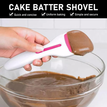 Cupcake scoop, muffin making, precise and drip-proof, suitable for perfect cakes and pancakes, easy-to-use oil brush, cake batter dispenser, professional kitchen baking tool, dishwasher-safe