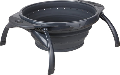 Dexas POP Collapsible Silicone Colander, 10 inch diameter, Purple