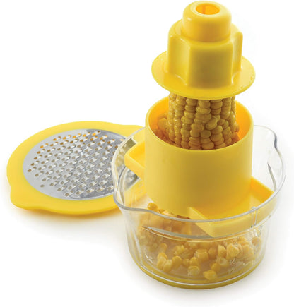 Norpro 5410 Corn Stripper/Grater with Non-Slip Catch Base