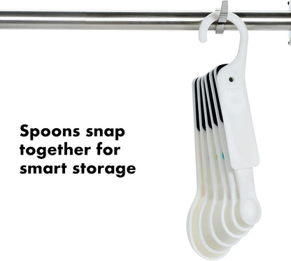 OXO Good Grips 7-Piece Plastic Measuring Spoons