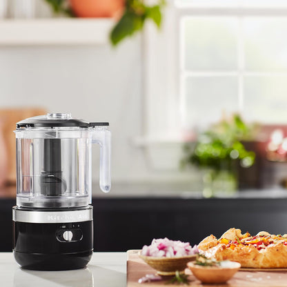 KitchenAid 5 Cup Food Chopper KFC0516BM, Matte Black