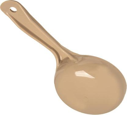 Carlisle FoodService Products Short Handle Portion Control Spoon 4 Ounces Beige