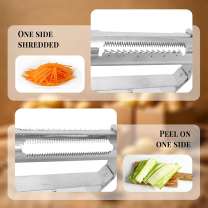 Cabbage Peeler,Double-Sided Cabbage Shredder Peel and Shred,Stainless Steel Fruit Vegetable Shredder