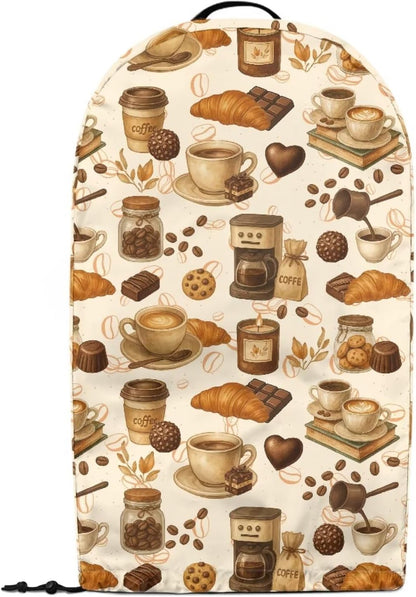 Coffee Pastry Blender Dust Cover with Drawstring Field Stand Mixer or Coffee Maker Cover Anti Fingerprint Polyester Appliance for Home Kitchen Decor