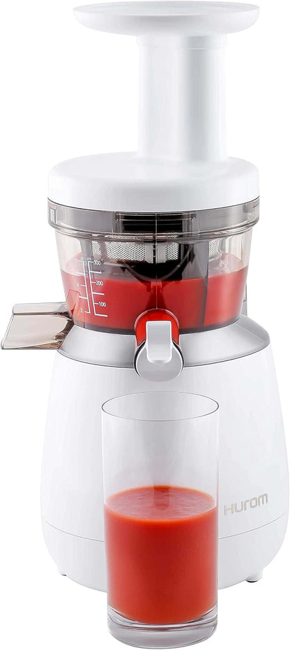 Hurom H310 Easy Clean Slow Juicer, Lavender | Compact | Quiet Motor | Hopper Fits Whole Produce | Scrub Free | Easy Assembly | Cold Press Masticating Juicer