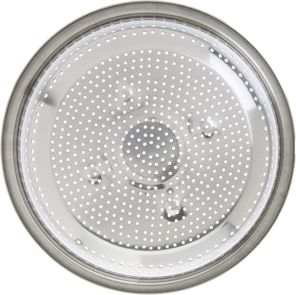 Winco Aluminum Colander with Base, 8-Quart, Medium