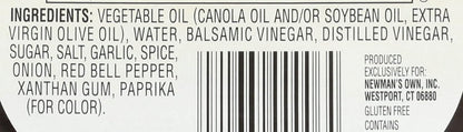 Newman's Own Balsamic Vinaigrette Salad Dressing, 16-oz.