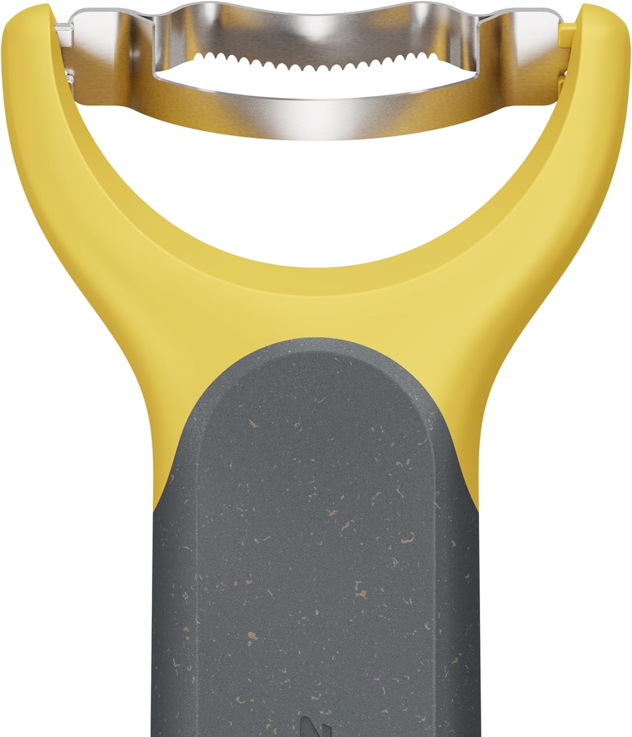 Zyliss Corn Stripper – Extra Sharp Corn on the Cob Stripper Tool & Kernel Remover with Stainless Steel Serrated Blade – Ergonomic Handle – Dishwasher Safe – Yellow/Black