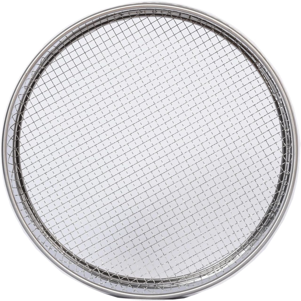 Garden Soil Sifter -10" Sifting Pan-Sieve for Sand Rocks Dirt Compost (1/12”Mesh Screen)