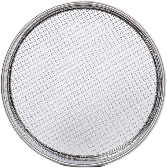 Garden Soil Sifter -10" Sifting Pan-Sieve for Sand Rocks Dirt Compost (1/12”Mesh Screen)