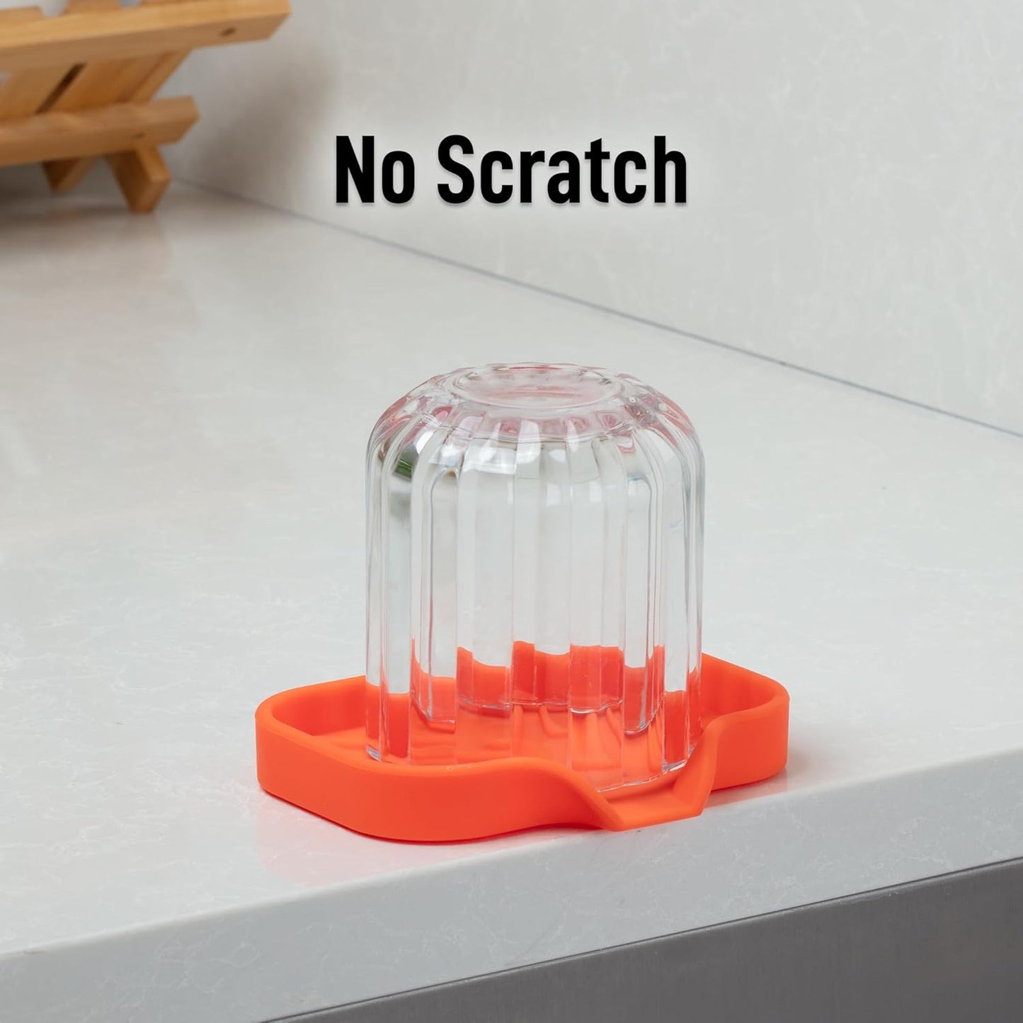Zulay Kitchen (9x3.5in Sponge Holder for Kitchen Sink - Flexible Heavy-duty Multipurpose Sink Caddy - Counter Organizer for Kitchen, Bathroom, Makeup, Trinkets & More! (Grey)