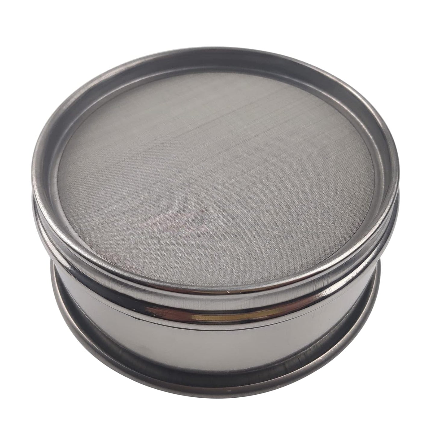 LABALPHA 70 Mesh Lab Sieves, Test Sieve #70 Mesh, 4'' Diameter, 304 Stainless Steel Wire Cloth (0.22mm)