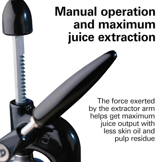 Hamilton Beach Commercial 932 Manual Citrus Juicer, Acid-Resistant Finish, Sure Grip Feet, Juice Lemons, Limes, Oranges, and Grapefruits, NSF Certified