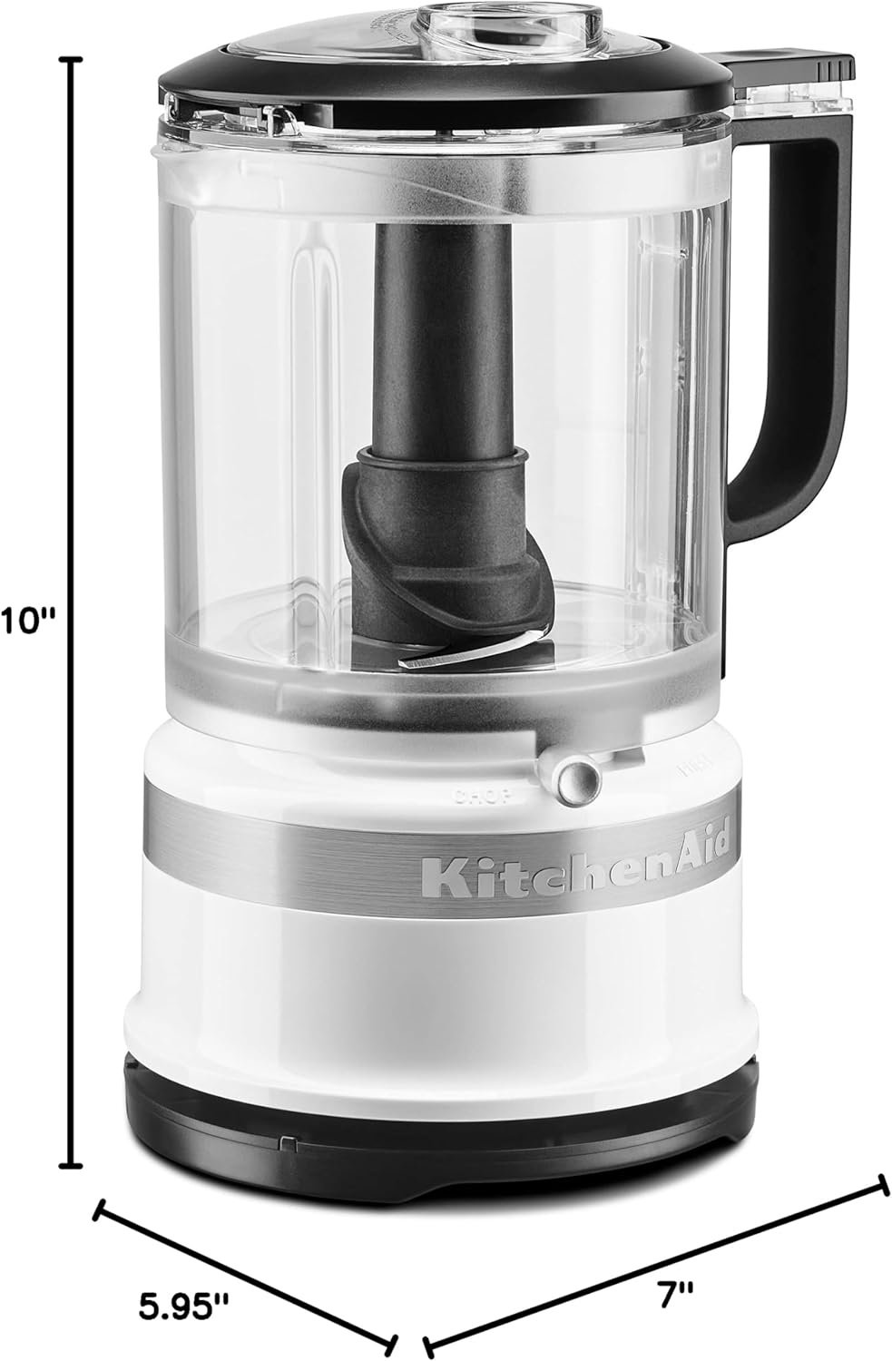 KitchenAid 5 Cup Food Chopper KFC0516BM, Matte Black