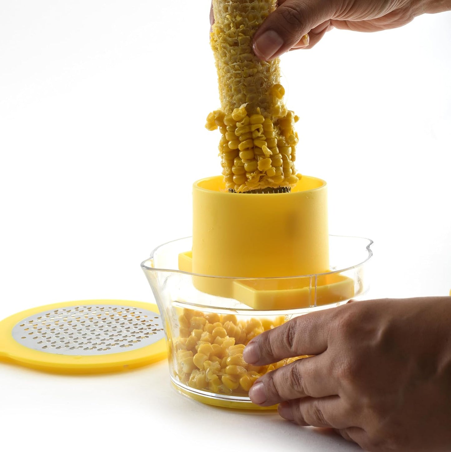 Norpro 5410 Corn Stripper/Grater with Non-Slip Catch Base