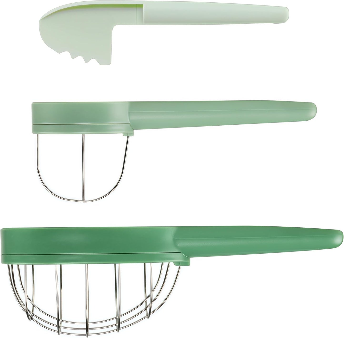 Avocado Slicer Tools 3 PCS,Avocado Slicer Tool, Cutter, Knife, Peeler, Pitter, Cuber, Dice Good for Salads, Guacamole, or Smoothie Dishwasher Safe