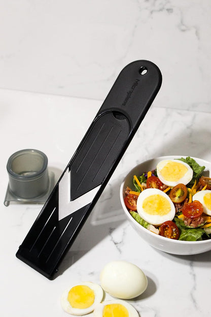 Microplane Mini Mandoline Slicer - Compact Slicer for Strawberries and Mushrooms