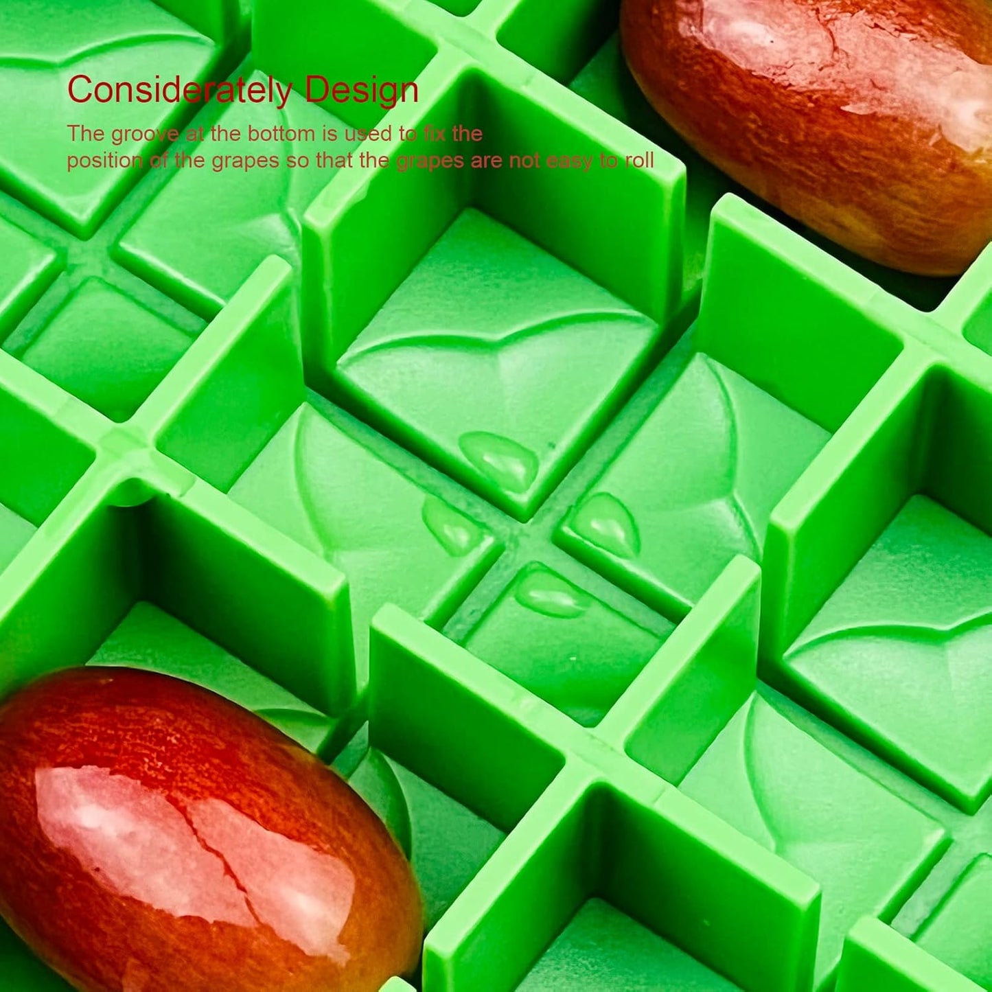 Grapes Cherry Tomatoes Cutter Slicer Half or Quarter Cutting 16Pcs at a Time, Food Grade Material, Dishwasher Safe, Fruit Container Holder Cutter for Salad Kids Baby Toddlers' Snacks