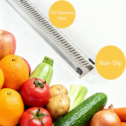 Bestac Stainless Steel Lemon Zester Cheese Grater, Protective Cover Ergonomic Black Handle