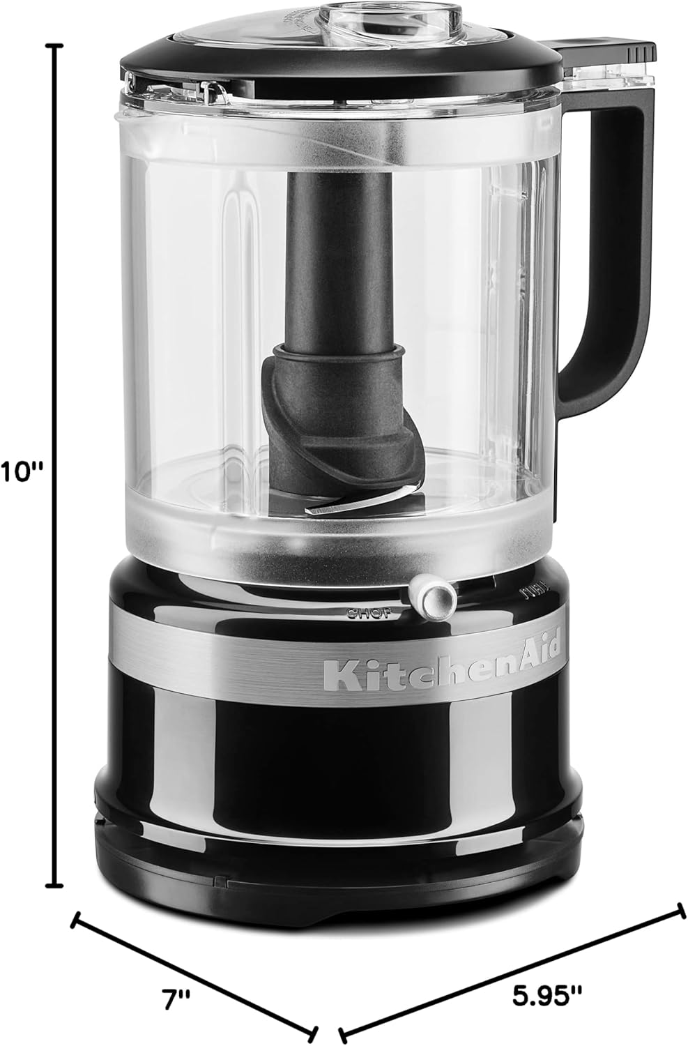 KitchenAid 5 Cup Food Chopper KFC0516BM, Matte Black