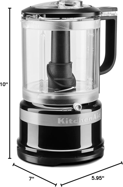 KitchenAid 5 Cup Food Chopper KFC0516BM, Matte Black