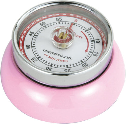 Zassenhaus Magnetic Retro 60 Minute Kitchen Timer, 2.75-Inch, Teal
