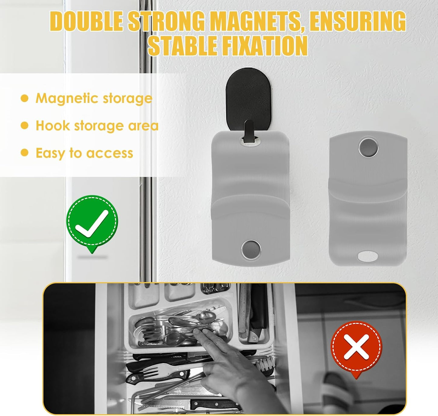 2PC Mason Jar Opener Set, Multifunctional Lid Opener for Regular & Wide - Mouth Canning Jars, Effortless Twist Tool for Tight Lids, Ideal for Kitchen, RV & Camping, Durable & Easy to Use (Black)