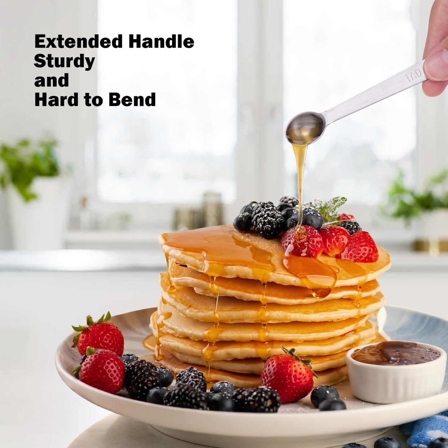 20PCS Measuring Cups and Spoons Set, Stainless Steel Stackable Nesting Measuring Set with Leveler for Baking, Cooking, Dry & Liquid Ingredients