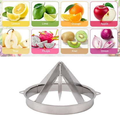 Fruit Dicing Machine Blades, Stainless Steel Detachable Fruit Slicer Lemon Cutter Slicer Lemon Slicer Fruit Cutter For Apples Pears Oranges (8 Section)