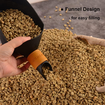 CAFEMASY Coffee Bean Shovel Scoop Coffee Beans Filling Scooper Plastic Coffee Bean Measuring Scoop