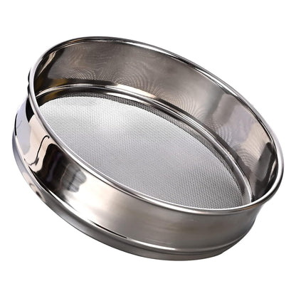 LABALPHA 120 Mesh Lab Sieves, #120 Mesh Test Sieve, 8'' Diameter, 304 Stainless Steel Wire Cloth (0.125mm)