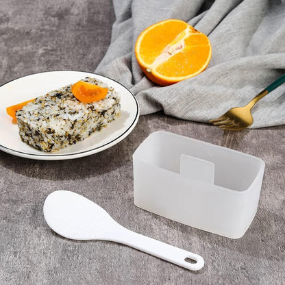 Spam Musubi Mold, 4 Pcs Musubi Maker Kit Spam Slicer Musubi Press Sushi Rice Onigiri Mold Set Egg Cutter for Luncheon Meat Hot Dog Cheese Strawberry Lunch Bento