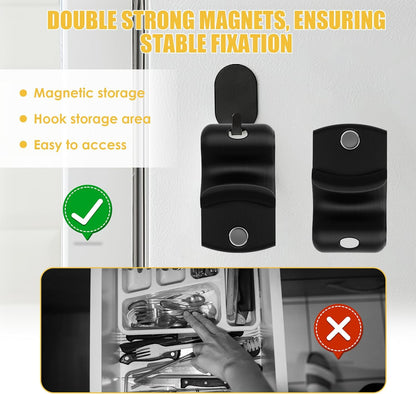 2PC Mason Jar Opener Set, Multifunctional Lid Opener for Regular & Wide - Mouth Canning Jars, Effortless Twist Tool for Tight Lids, Ideal for Kitchen, RV & Camping, Durable & Easy to Use (Black)