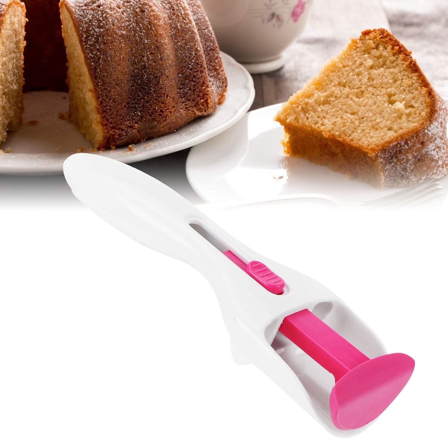Cupcake Scoop Batter Dispenser, Cupcake Scoop, Cake Cream Spatulas, Baking Scoop, Flour Dispenser Spoon, Kitchen Gadget for Muffins, Cupcakes, Cookie Dough & Pancakes
