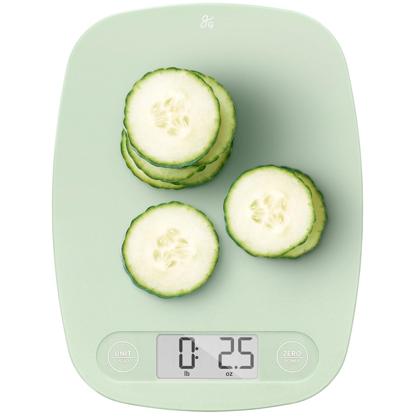 Greater Goods Food Scale – Digital Kitchen Scale, 1g Precision, Easy-Tare & Quick Conversion, Slim Compact Design, Durable & Portable | Ideal for Cooking, Baking & Meal Prep