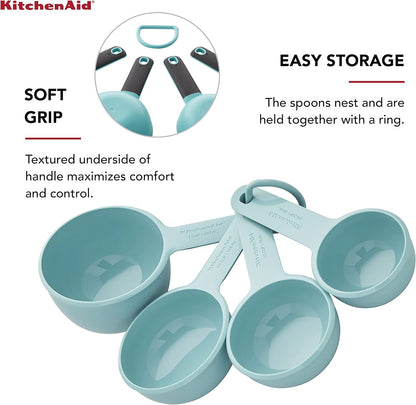 KitchenAid Universal Measuring Cup Set, 4-Piece, Pistachio